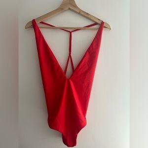 Africa one piece in Red